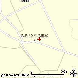 山形県鶴岡市宝谷舞台170周辺の地図