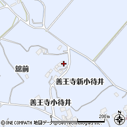 宮城県登米市米山町善王寺小待井周辺の地図