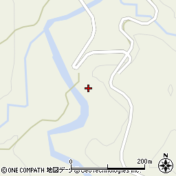 山形県最上郡大蔵村南山1619周辺の地図