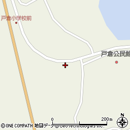 宮城県南三陸町（本吉郡）戸倉（沖田）周辺の地図