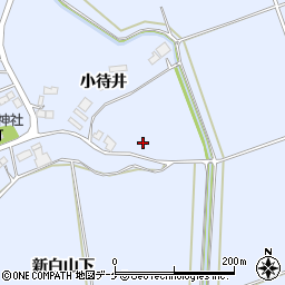 〒987-0308 宮城県登米市米山町小待井下の地図