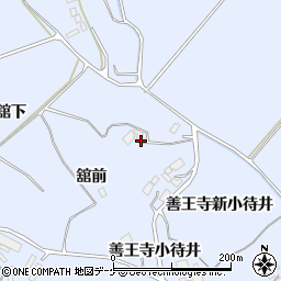 宮城県登米市米山町（舘前）周辺の地図