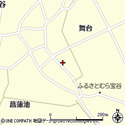 山形県鶴岡市宝谷舞台155周辺の地図