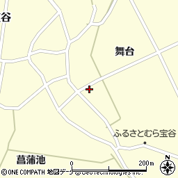 山形県鶴岡市宝谷舞台148周辺の地図