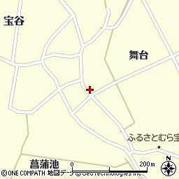 山形県鶴岡市宝谷舞台142周辺の地図