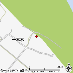 宮城県大崎市岩出山下野目道場分周辺の地図