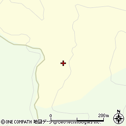 山形県鶴岡市砂谷（栃窪）周辺の地図