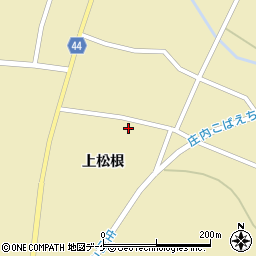 山形県鶴岡市松根上松根81周辺の地図