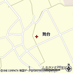 山形県鶴岡市宝谷舞台193周辺の地図