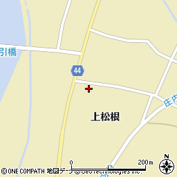 山形県鶴岡市松根上松根91周辺の地図