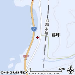 山形県鶴岡市温海乙周辺の地図