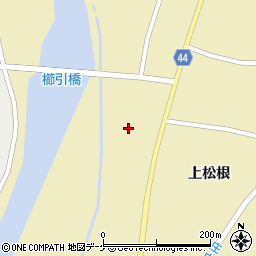 山形県鶴岡市松根上松根32周辺の地図