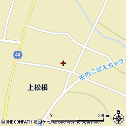 山形県鶴岡市松根上松根66周辺の地図