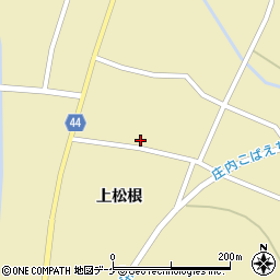 山形県鶴岡市松根上松根62周辺の地図