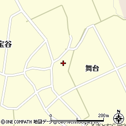 山形県鶴岡市宝谷舞台126周辺の地図