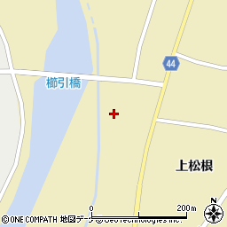 山形県鶴岡市松根上松根5周辺の地図