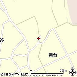 山形県鶴岡市宝谷舞台100周辺の地図