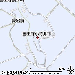 宮城県登米市米山町善王寺小待井下周辺の地図