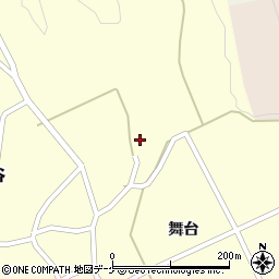 山形県鶴岡市宝谷舞台105周辺の地図