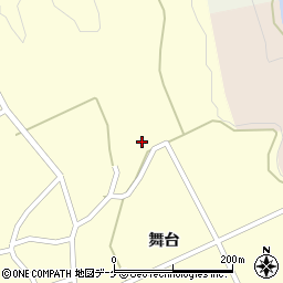 山形県鶴岡市宝谷舞台106周辺の地図