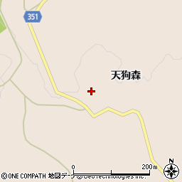 山形県鶴岡市たらのき代1240周辺の地図
