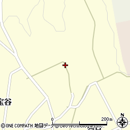 山形県鶴岡市宝谷舞台70周辺の地図