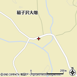 宮城県加美郡加美町上多田川稲子沢大畑2周辺の地図