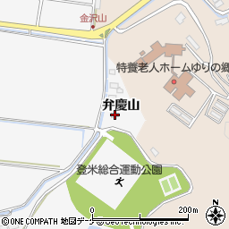 宮城県登米市登米町小島弁慶山87周辺の地図