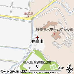 宮城県登米市登米町小島弁慶山89周辺の地図