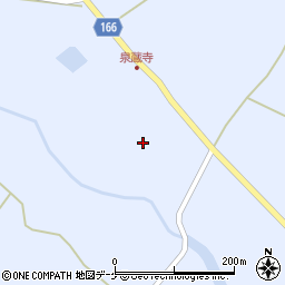 宮城県大崎市古川清水沢寺前周辺の地図