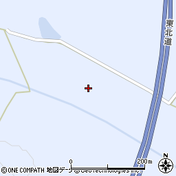 宮城県大崎市古川清水沢（新生袋）周辺の地図