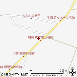 宮城県栗原市瀬峰牛渕30周辺の地図