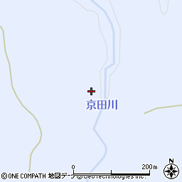 京田川周辺の地図