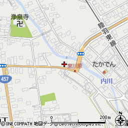 宮城県大崎市岩出山上中江51-1周辺の地図