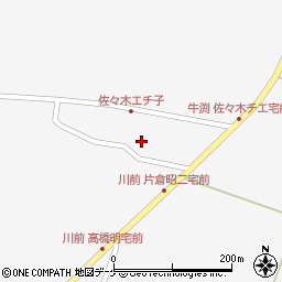 宮城県栗原市瀬峰牛渕19-2周辺の地図