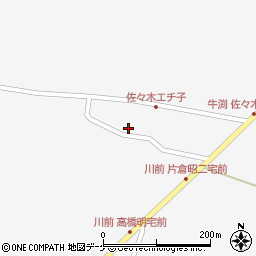 宮城県栗原市瀬峰牛渕5周辺の地図