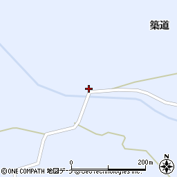 宮城県大崎市古川清水沢北山周辺の地図