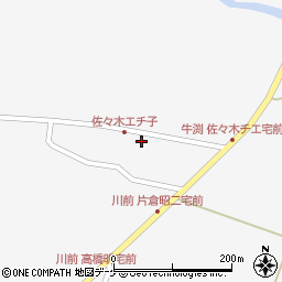 宮城県栗原市瀬峰牛渕20周辺の地図