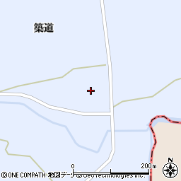 宮城県大崎市古川清水沢築道11-2周辺の地図