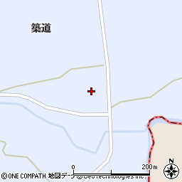 宮城県大崎市古川清水沢築道11周辺の地図