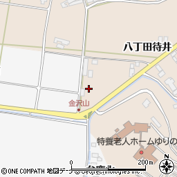 宮城県登米市登米町寺池八丁田待井20周辺の地図