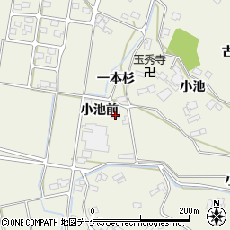 登米町日根牛生産組合周辺の地図