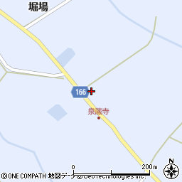 宮城県大崎市古川清水沢周辺の地図