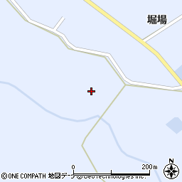 宮城県大崎市古川清水沢堀場表周辺の地図