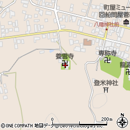 養雲寺周辺の地図