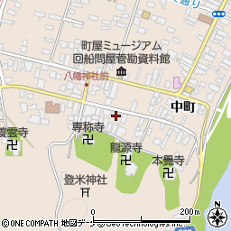 江雲堂周辺の地図
