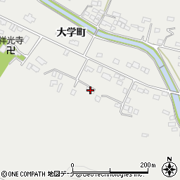 宮城県大崎市岩出山大学町54周辺の地図