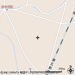 宮城県栗原市高清水室の木周辺の地図
