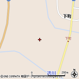 宮城県栗原市高清水（京ケ崎穴田）周辺の地図