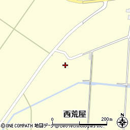 山形県鶴岡市西荒屋角田7周辺の地図